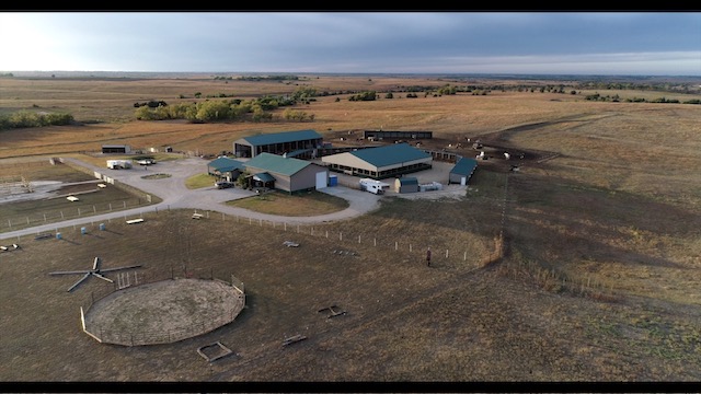 Drone shot of the new facility #5