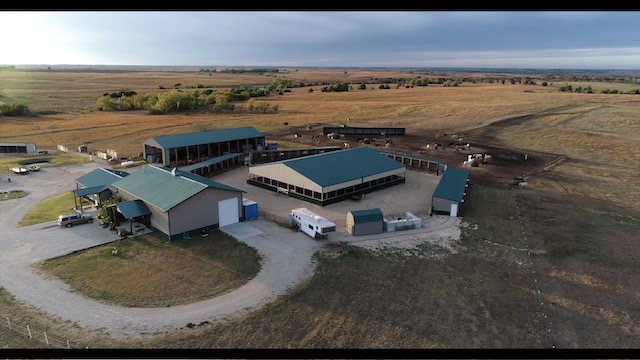 Drone shot of the new facility #4