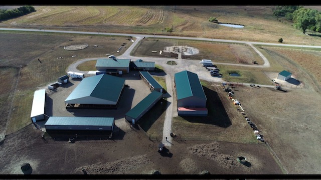 Drone shot of new facility #1